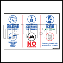 CD1976  COVID19 Instruction Signages
