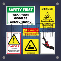 Caution Labels & Safety Signs for Machinery Caution Labels & Safety Signs for Machinery