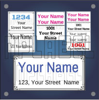 Customize Name Plates for Home & Office Buildings Customize Name Plates for Home & Office Buildings
