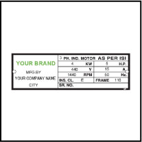 Data Label Template Data 005