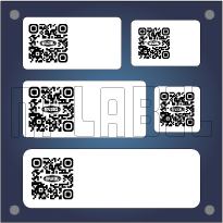 Dynamic QR Code Sticker and Labels