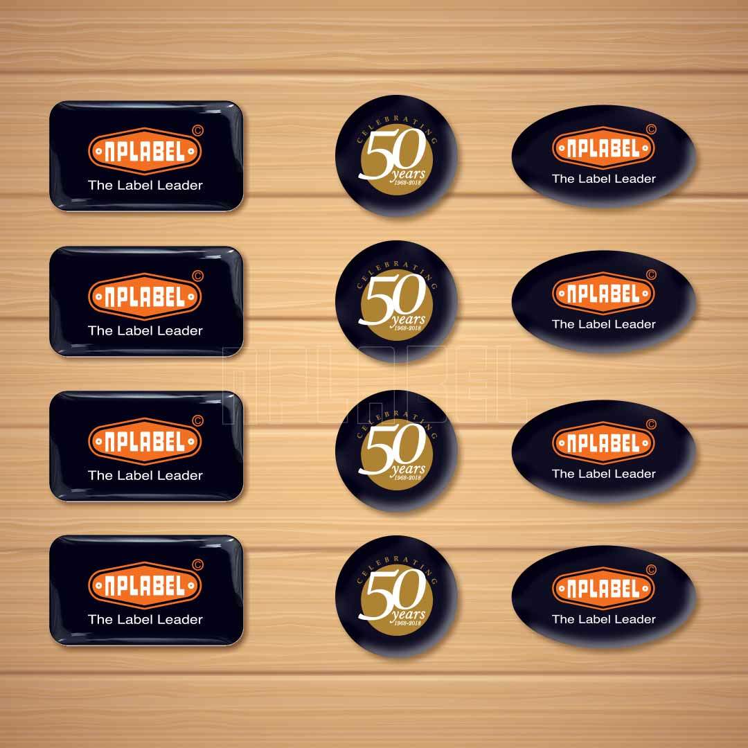 PU Coating Dome Labels PU Coating Dome Labels