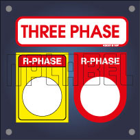 Electrical Phase Indication Labels