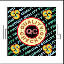 HG0009 Quality Checked Hologram Sticker