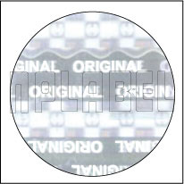 HG0013 Genuine Hologram Sticker