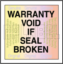 HG0016 Warranty Void Hologram Sticker