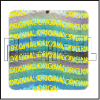 HG0017 Original Hologram Sticker