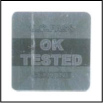 HG0021 OK Tested - QC Passed Hologram