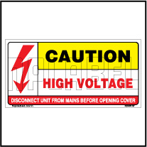 K20483 Caution Labels for High Voltage Labels