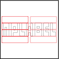 ML15037 General Purpose Sticker Size 150x37.5mm