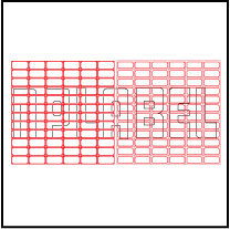 ML2512 General Purpose Sticker Size 25x12.5mm