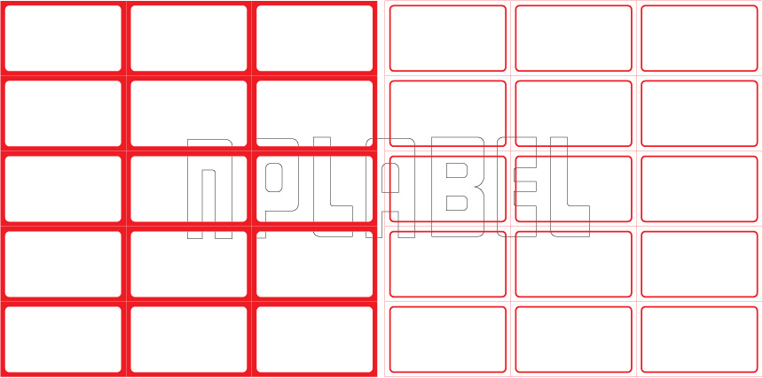 ML5030 General Purpose Sticker Size 50x30mm ML5030 General Purpose Sticker Size 50x30mm