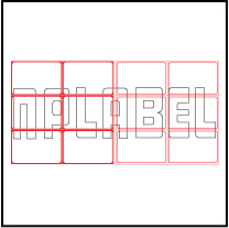 ML7550 General Purpose Sticker Size 75x50mm