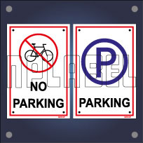 Parking & No Parking Signs Name Plates Parking & No Parking Signs Name Plates