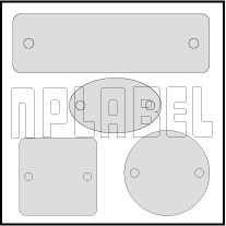 Blank Stainless steel tags Blank Stainless steel tags