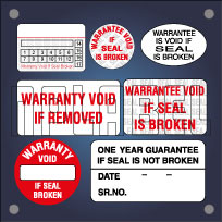 Warrantee Void & Seal Stickers Warrantee Void & Seal Stickers